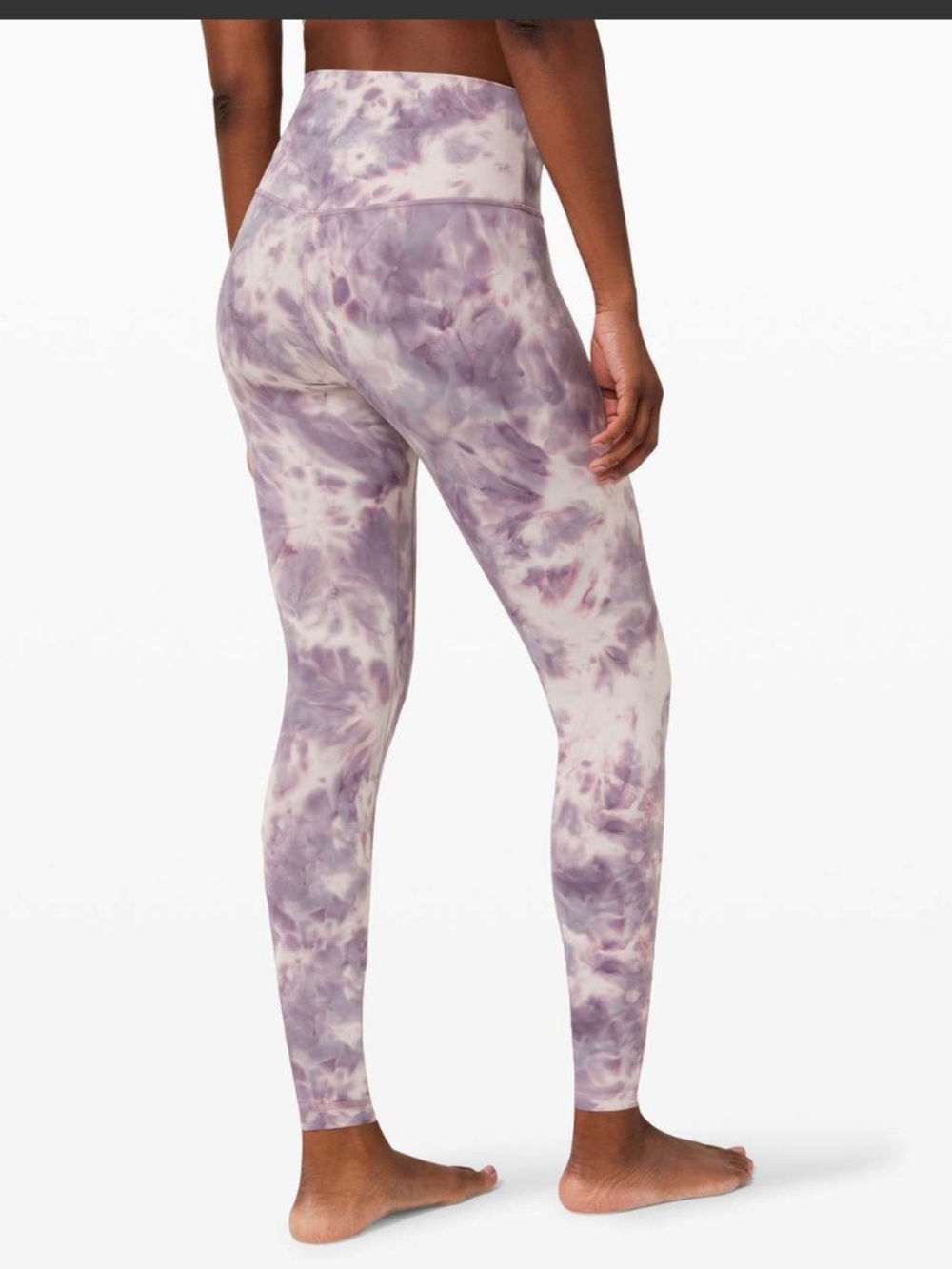 lululemon Align pant 28" Diamond Dye- Pink Bliss Graphite Purple